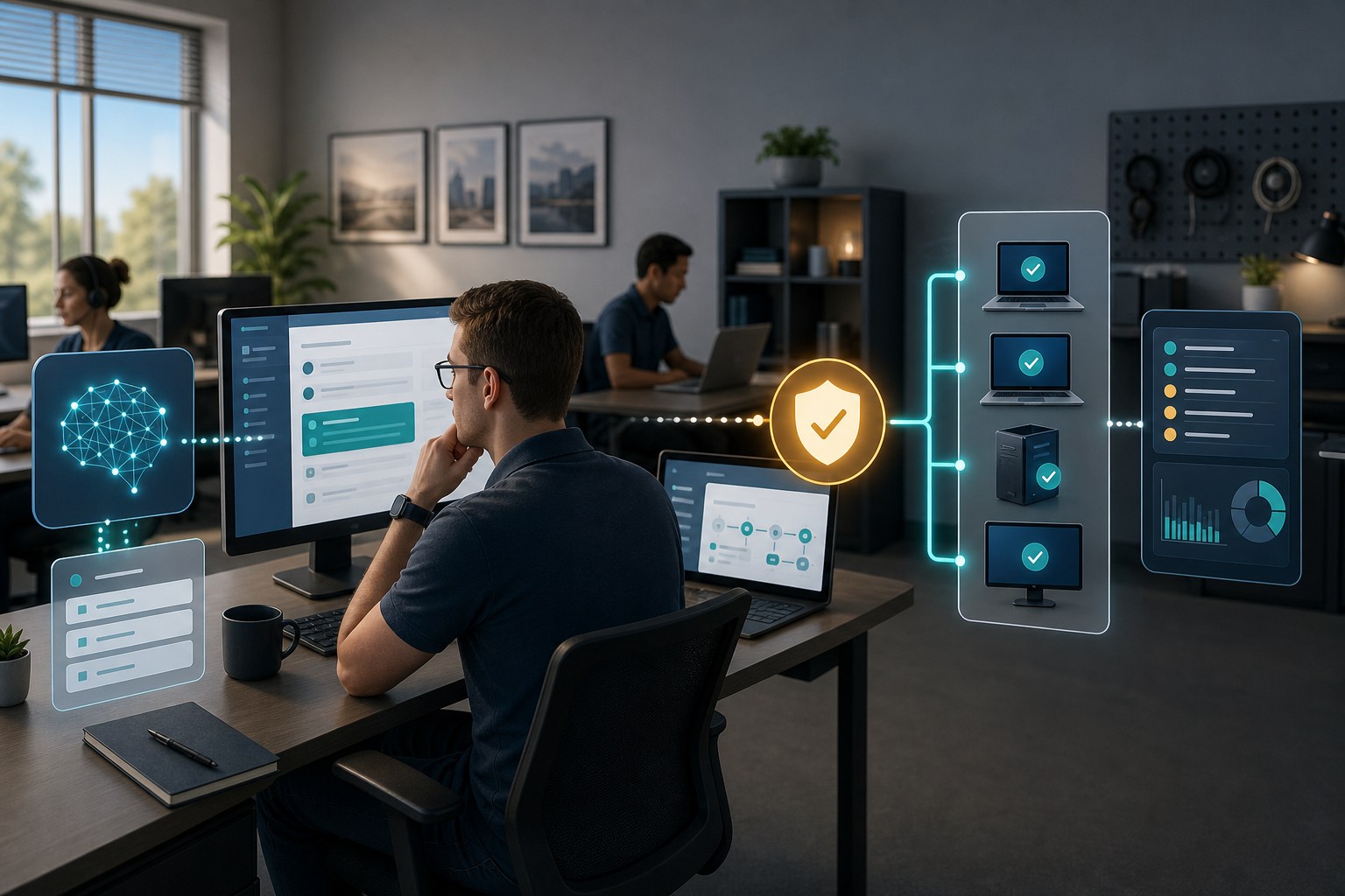How to pilot AI tools for MSP support without adding more work guide cover
