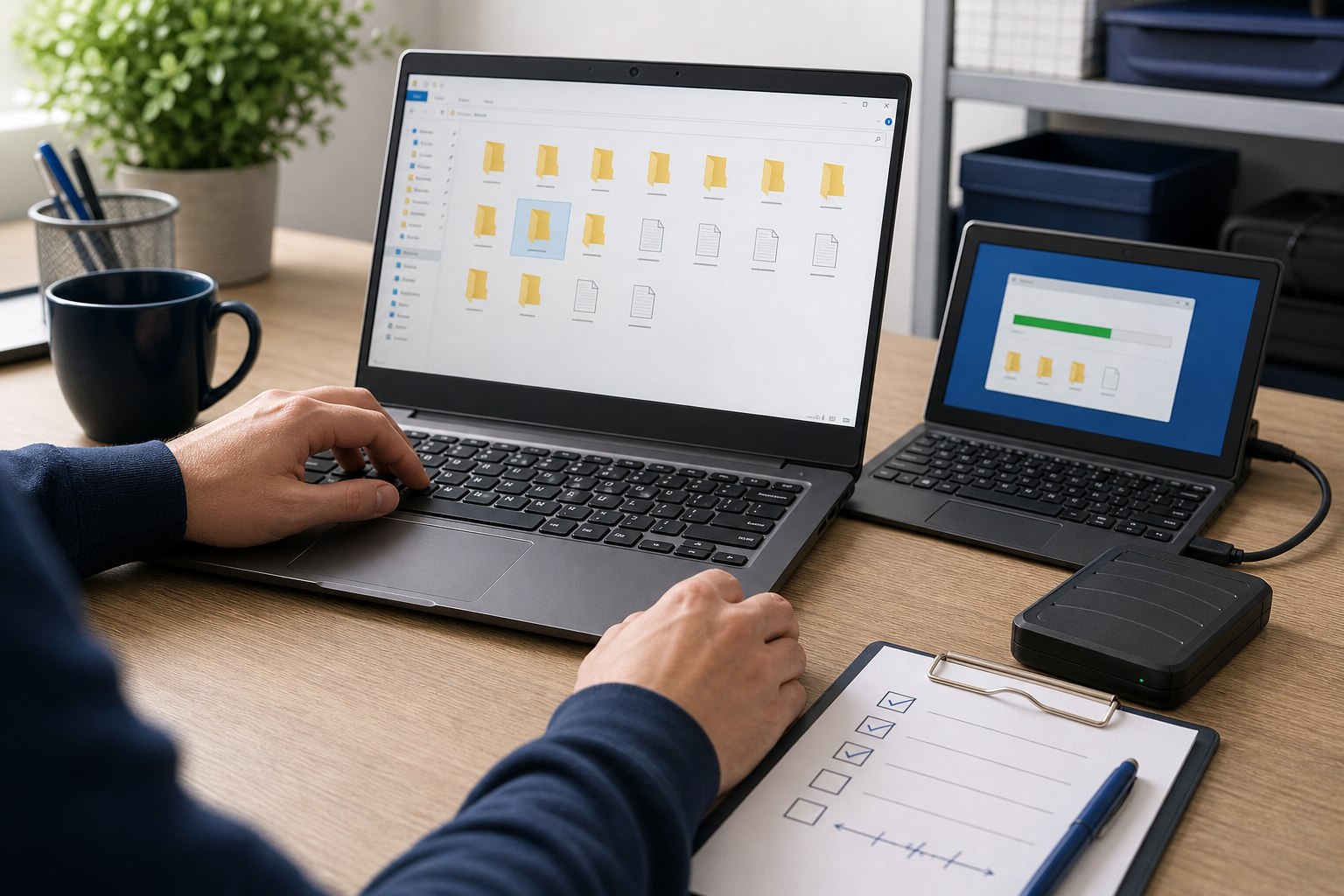 Backup restore testing checklist for small MSPs guide cover