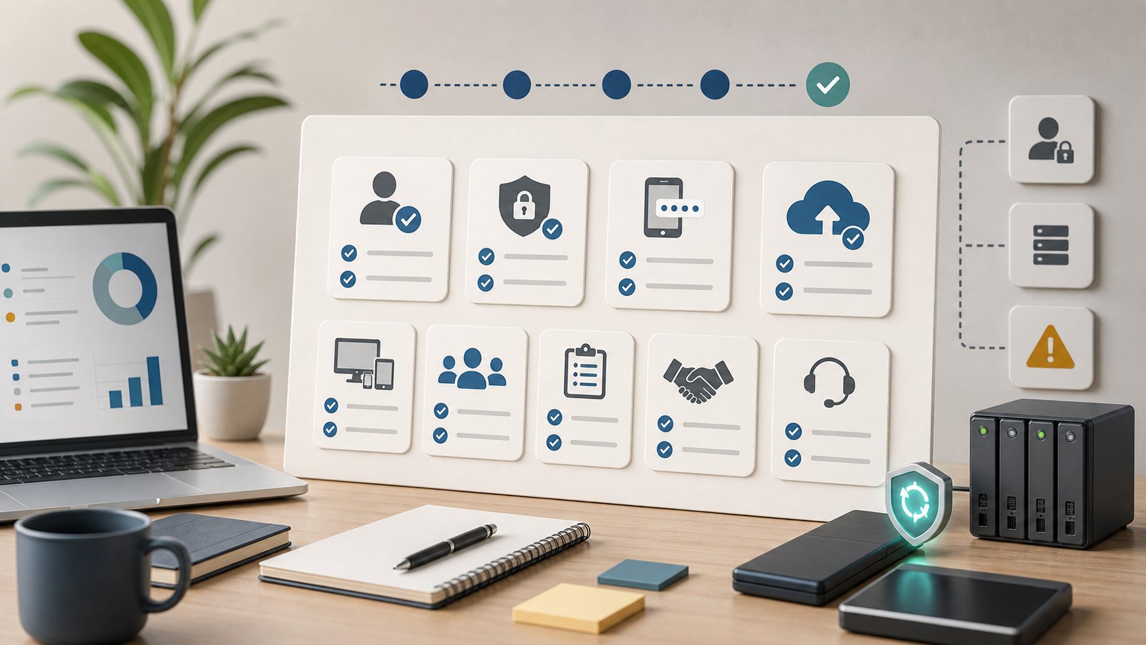 Client onboarding checklist for small MSPs guide cover