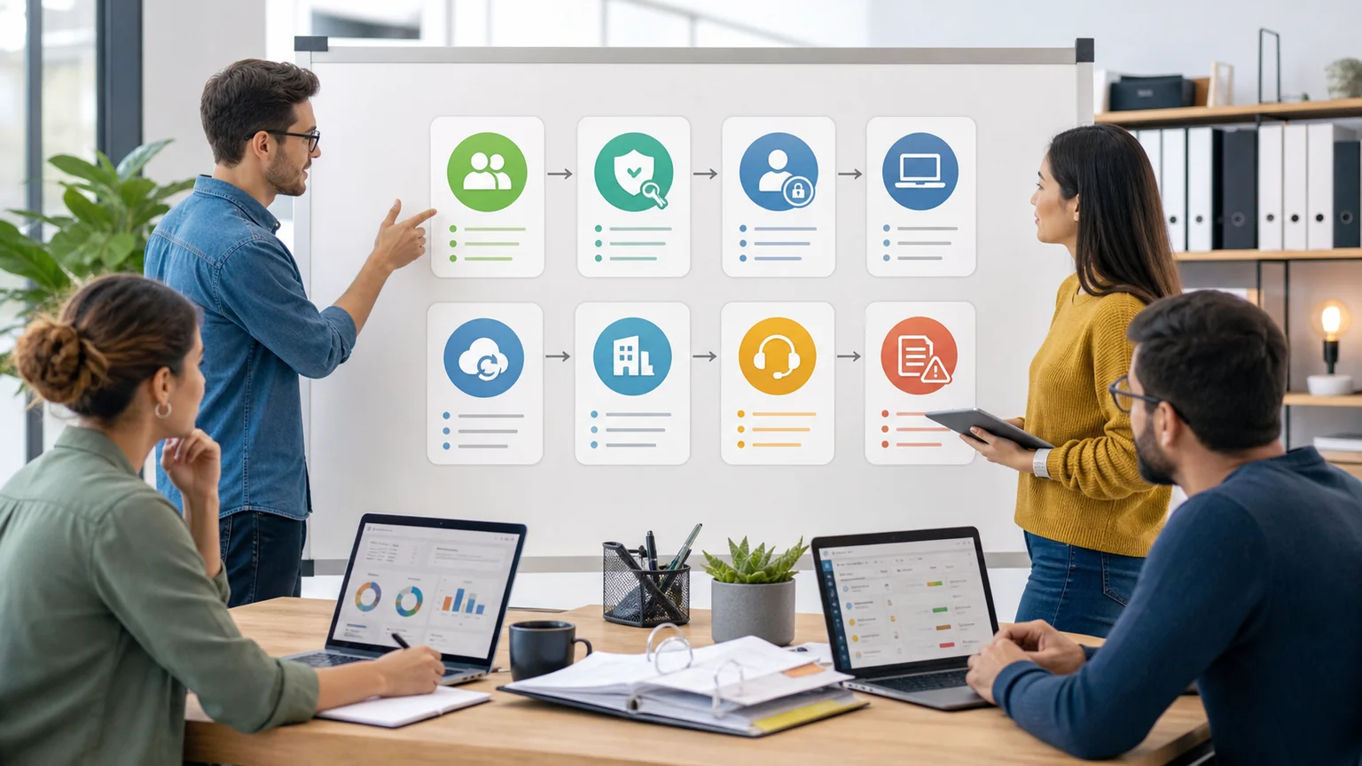 Small MSP client onboarding workflow