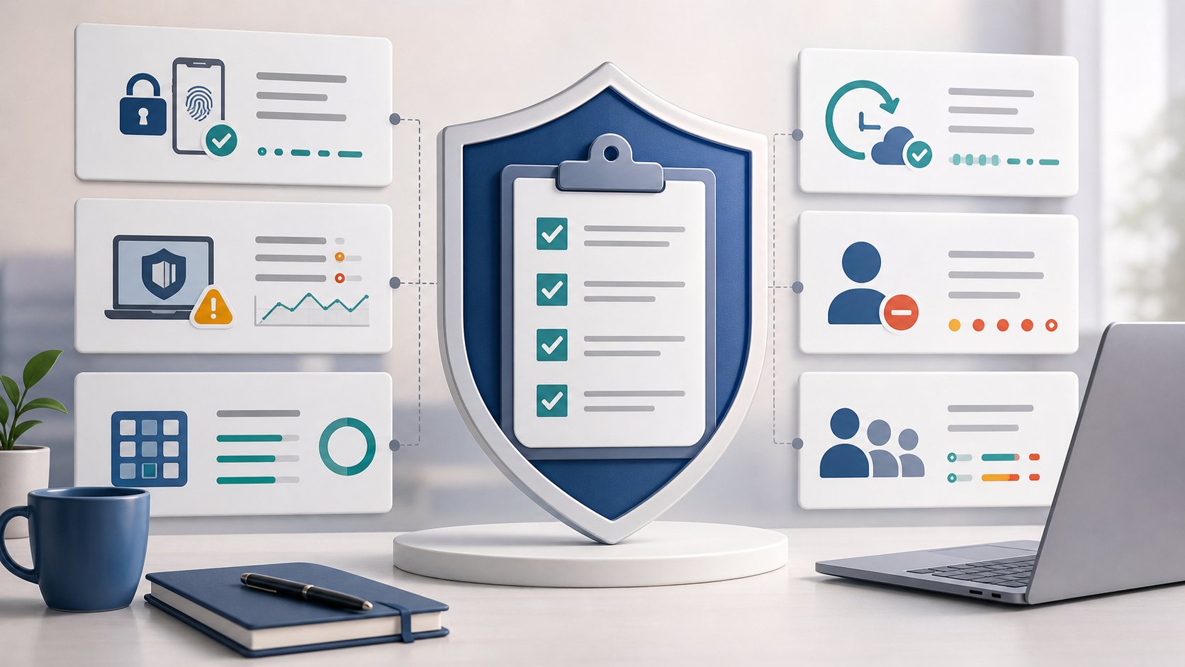 Offboarding and access recovery checklist for small MSPs guide cover