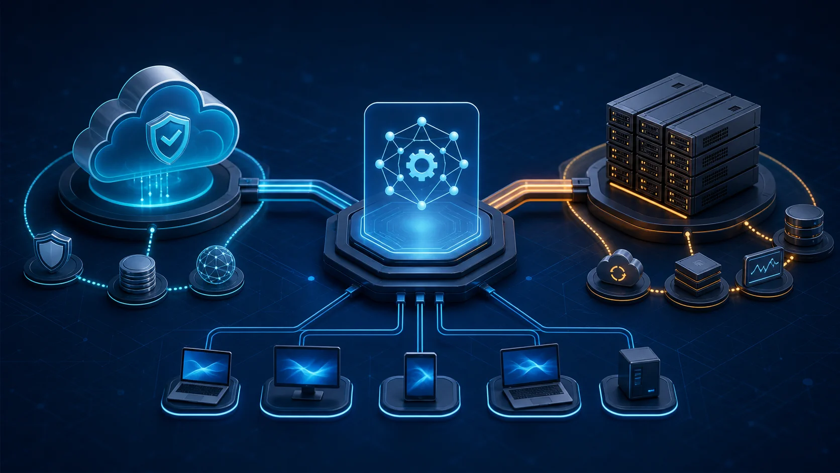 Self-hosted vs managed RMM: a decision guide for small MSPs guide cover